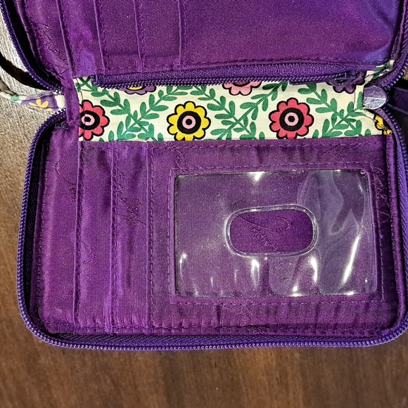Vera Bradley Quilted Wristlet Wallet in Multiple colors 3x5" - Picture 5 of 10